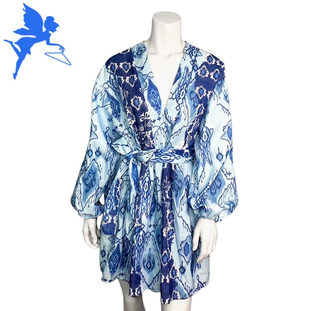 MOCHY Patchwork Batik Dress